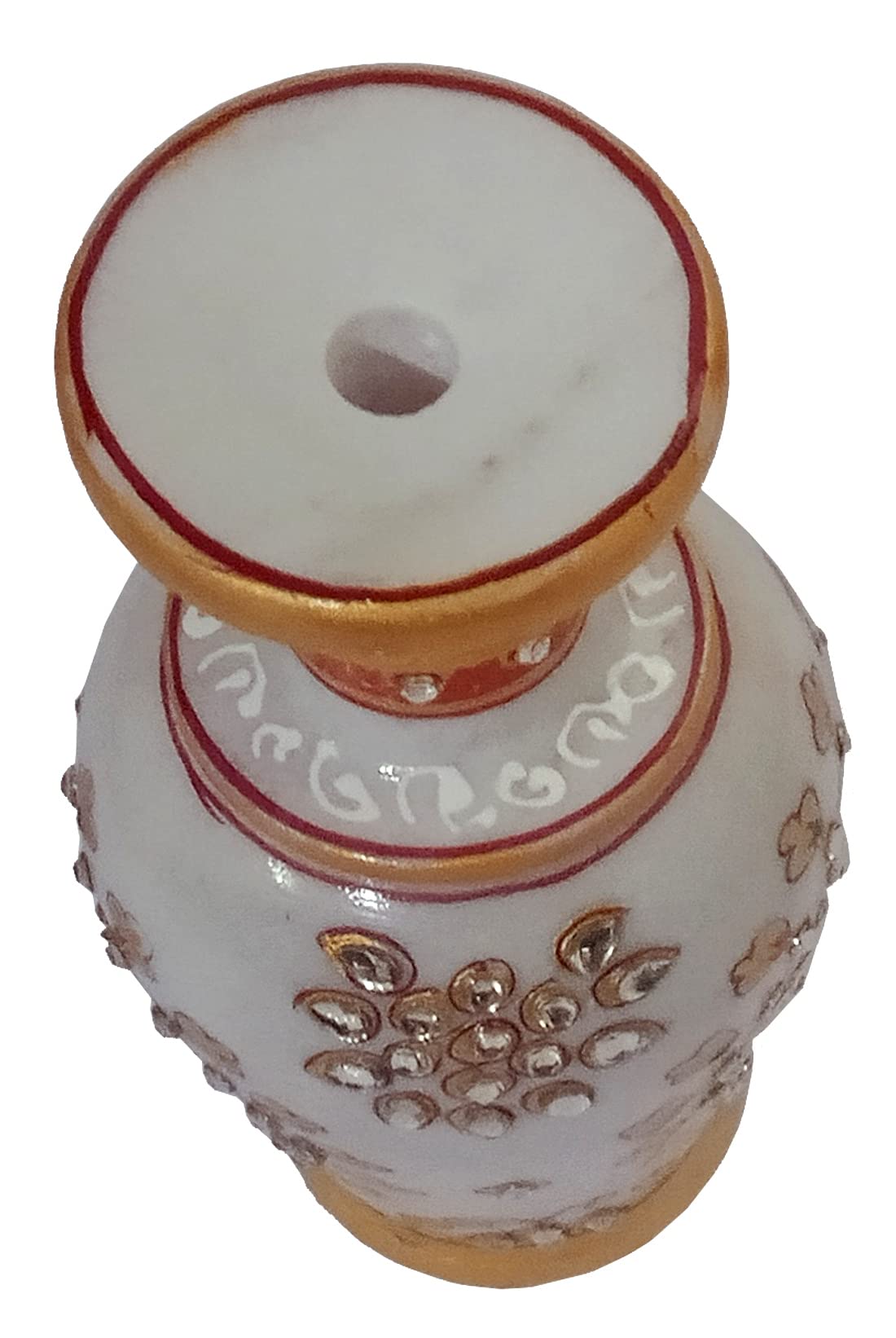 インド大理石　壺 Amazon.co.jp: Purpledip 大理石花瓶 ホームデコレーション用フラワー